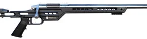 MasterPiece Arms 308PMRRHBLKPBA PMR  308 Win 10+1 24" Stainless Steel Polished Black Aluminum Black V-Bedded BA Hybrid Chassis Stock Right Hand