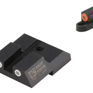 Night Fision CZU076003OGWG Tritium Night Sights For CZ-USA  Black| Green Tritium Orange Ring Front Sight Green Tritium White Ring Rear Sight
