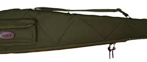 Boyt Harness OGC98PL09 Alaskan Rifle Case 48" Waxed OD Green Canvas w/ Brass Hardware & Quilted Flannel Lining for Scoped Rifles
