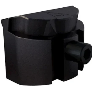 Rival Arms RA75G111A Grip Plug  Compatible w/Glock Gen4 (except 36/42/43), Black Anodized Aluminum
