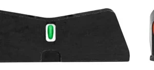 XS Sights GL0010S5N DXT2 Big Dot Night Sights fits Glock  Black | Green Tritium Orange Outline Front Sight Green Tritium White Outline Bar Rear Sight