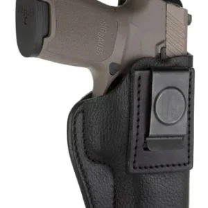 1791 Gunleather SCH5NSBL SCH  IWB Size 05 Night Sky Black Leather Belt Clip Fits H&K VP9SK/Taurus G3/Springfield XD-M Left Hand