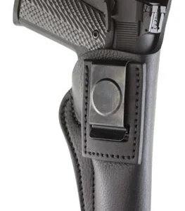 1791 Gunleather SCH6NSBR SCH  IWB Size 06 Night Sky Black Leather Belt Clip Fits Browning Hi-Power/1911 4-5" Right Hand