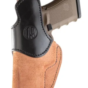 1791 Gunleather RCH5BLBR RCH  IWB Size 05 Black/Brown Leather Belt Clip Fits Springfield XD-M/HK VP9SK Right Hand