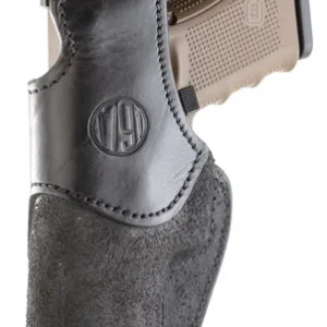 1791 Gunleather RCH5BLKR RCH  IWB Size 05 Black Leather Belt Clip Fits Springfield XD-M/HK VP9SK Right Hand