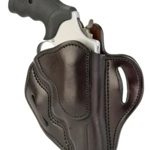 1791 Gunleather RVH3SBRR RVH3  OWB Size 03 Signature Brown Leather Belt Slide Fits S&W Governor Right Hand
