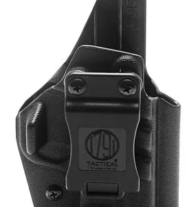 1791 Gunleather TACIWBPDPBLKR Tactical Kydex  IWB Black Kydex Paddle Right Hand