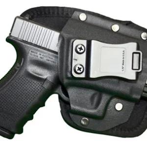 Crossfire Shooting Gear CRFEDCSA1SFR The EDC  IWB Black Ballistic Nylon Belt Clip Fits Subcompact 2.50" Barrel Right Hand