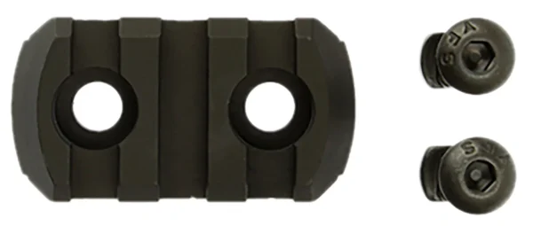 CMC Triggers 81721 M-Lok Picatinny Rail 3 Slot  Matte Black 0 MOA
