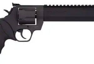 Taurus 2454081RH Raging Hunter  454 Casull 5rd 8.37" Matte Black Oxide Steel Black Rubber with Integrated Red Cushion Insert Grip