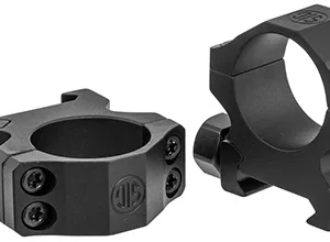 Sig Sauer Electro-Optics SOA10019 Alpha 1  Matte Black 1" Low 0 MOA