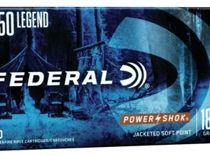 Federal 350LA Power-Shok  350 Legend 180 gr Jacketed Soft Point 20 Per Box/ 10 Case