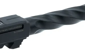 Strike Industries GARKBARREL17 ARK Replacement Barrel 9mm Luger 4.49" Black Nitride Finish 416R Stainless Steel Material for Glock 17 Gen1-4