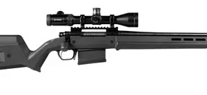Magpul MAG483-BLK Hunter 700 Stock Fixed with Aluminum Bedding & Adjustable Comb Black Synthetic for Remington 700 LA