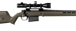 Magpul MAG483-ODG Hunter 700 Stock Fixed with Aluminum Bedding & Adjustable Comb OD Green Synthetic for Remington 700 LA