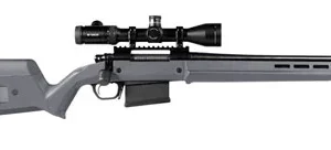 Magpul MAG483-GRY Hunter 700 Stock Fixed with Aluminum Bedding & Adjustable Comb Stealth Gray Synthetic for Remington 700 LA