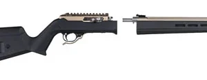 Magpul MAG760-BLK Hunter X-22 Stock Fixed Adjustable Comb Black Synthetic for Ruger 10/22 Takedown