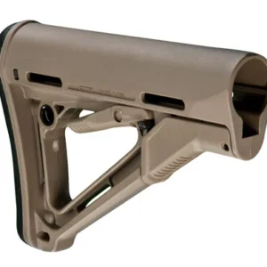 Magpul MAG310-FDE CTR Carbine Stock Flat Dark Earth Synthetic for AR-15, M16, M4 with Mil-Spec Tube (Tube Not Included)