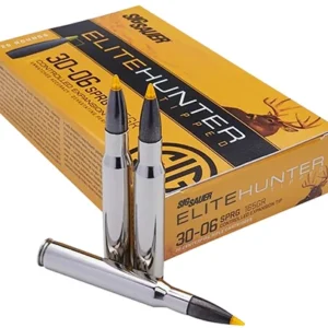 Sig Sauer E3006TH220 Elite Hunter Tipped  30-06 Springfield 165 gr Controlled Expansion Tip 20 Per Box/ 10 Case
