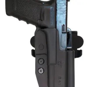 Comp-Tac C241GL064RBKN International  OWB Black Kydex Belt Loop/Paddle Fits Glock 41 Right Hand