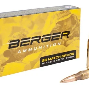 Berger Bullets 60010 Tactical Rifle 308 Win 175 gr Hybrid Open Tip Match 20 Per Box/ 10 Case