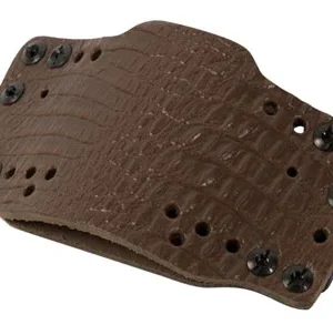 Limbsaver 12522 CrossTech Leather IWB/OWB Dark Brown Leather Belt Clip Ambidextrous