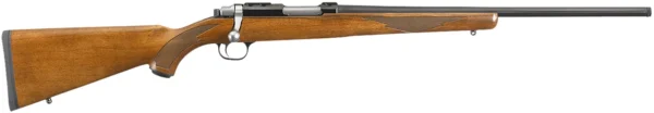 Ruger 7225 77/22  22 Hornet 6+1 Capacity, 20" Threaded Barrel, Blued Alloy Steel, Integral Scope Mount On A Solid Steel Receiver, American Walnut Stock