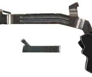 Apex Tactical 102116 Action Enhancement  Black Drop-in Trigger, Compatible w/Glock Gen5 17/19/19X/26/34/45