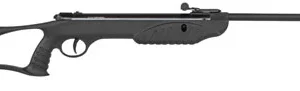 Umarex Ruger Air Guns 2244020 Explorer Youth Spring Piston 177 Pellet 1rd Black Rec/Barrel Black All Weather Thumbhole Stock