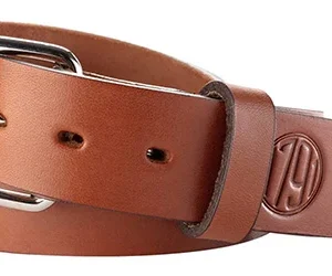 1791 Gunleather BLT014852CBRA 01  Classic Brown Leather 48/52 1.50" Wide Buckle Closure