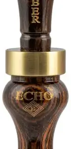 Echo Calls 78015 Timber  Single Reed Mallard Hen Sounds Attracts Ducks Brown Bocote Timber