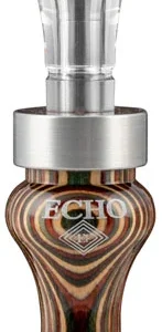 Echo Calls 77754 Timber  Double Reed Mallard Sounds Attracts Ducks Multi Color DiamondWood
