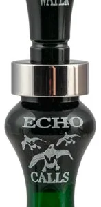 Echo Calls 77764 Open Water  Open Call Single Reed Mallard Hen Sounds Attracts Ducks Dark Green Acrylic