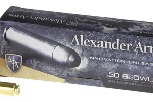 Alexander Arms AB300FTXBOX FTX  50Beowulf 300gr Hornady FTX 20 Per Box/10 Case