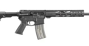 Ruger 8530 AR-556  300 Blackout 30+1 16.10" Heavy Contour Barrel, Black Hard Coat Anodized 7075-T6 Aluminum Forgings, 6 Position M4-Style Stock, Flat Top Receiver, Optics Ready