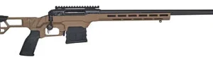 Savage Arms 57563 110 Precision 308 Win 10+1 20", Matte Black Rec/Barrel, Flat Dark Earth Cerakote MDT LSS XL Chassis, Polymer Grip
