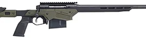 Savage Arms 57552 Axis II Precision 6.5 Creedmoor 10+1 22", Matte Black Barrel/Rec, OD Green Adjustable MDT Aluminum Chassis, Polymer Grip