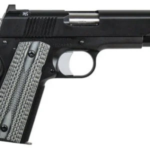 Dan Wesson 01826 V-Bob  45 ACP 8+1 4.25" Stainless Match Grade Barrel, Black Duty Serrated Stainless Steel Slide & Frame w/Beavertail, Black/Gray G10 Grip, Ambidextrous