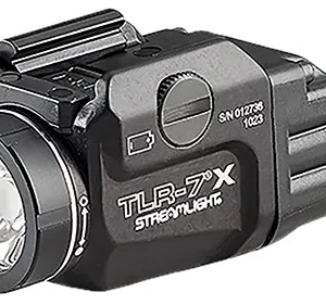 Streamlight 69424 TLR-7X Gun Light  Black Anodized 500 Lumens White LED