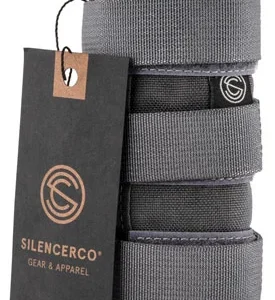 SilencerCo AC1981 High Temp Suppressor Cover 6" Gray Nylon