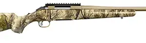 Ruger 36924 American  6.5 Creedmoor 4+1 16.10" Burnt Bronze Cerakote Threaded Barrel, Picatinny Rail Steel Receiver, GoWild Camo I-M Brush Fixed Compact Synthetic Stock, Right Hand