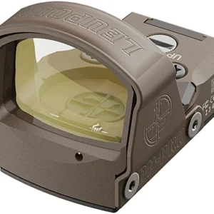 Leupold 175840 DeltaPoint Pro Flat Dark Earth 1x 52.7 mm x 17.5 mm 2.5  MOA Illuminated Red Dot Reticle