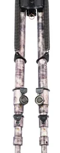 Harris Bipods 25C Non-Swivel 25C Swivel Stud, 13.50"-27", Kryptek Highlander Steel/Aluminum, Rubber Feet