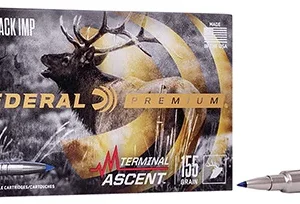 Federal P280A1TA1 Premium Terminal Ascent 280 Ackley Improved 155 gr Terminal Ascent 20 Per Box/ 10 Case