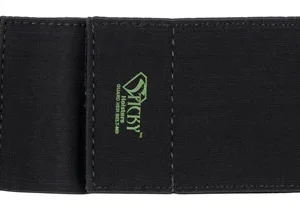 Sticky Holsters GHBMD Guard Her  Garter Size Medium Black Elastic