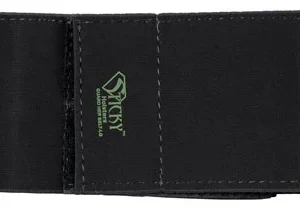 Sticky Holsters GHBTLG Guard Her  Garter Size Large Black Elastic