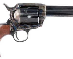 Taylors & Company 200070 1873 Cattleman 45 Colt (LC) Caliber with 4.75" Blued Finish Barrel, 6rd Capacity Blued Finish Cylinder, Color Case Hardened Steel Frame & Birdshead Walnut Grip