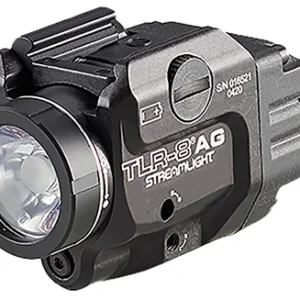 Streamlight 69434 TLR-8 A G Gun Light with Green Laser  Black Anodized 500 Lumens White LED