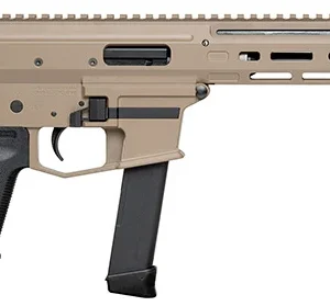 Angstadt Arms AAMDP09PF6 MDP-9  9mm Luger 27+1 5.85" Black Melonite Threaded Barrel, M-LOK Free-Float Handguards, Flat Dark Earth Cerakote Aluminum Picatinny Rail Receiver, Black Polymer Grips