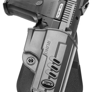 Fobus RUND Passive Retention Evolution OWB Black Polymer Paddle Fits Ruger SR Fits Ruger SR Compact Right Hand